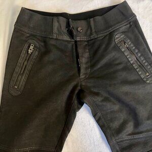 Polo Ralph Lauren Moto Jogger Black Excellent Condition Size Small